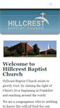 Mobile Screenshot of hillcrestfrankfort.com